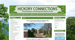 Desktop Screenshot of hickoryconnections.com